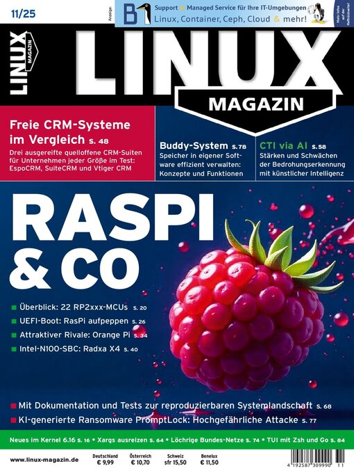 Title details for Linux Magazin Germany by Computec Media GmbH - Available